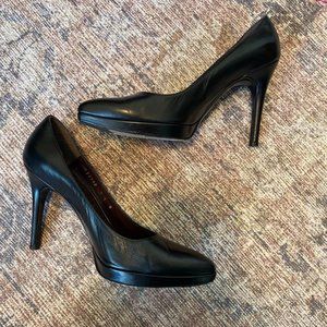 Stuart Weitzman Black Platform Heels SZ 7.5